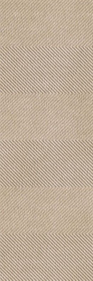 Настенная плитка Ground Cream Twist Ductile 30x90 Living Ceramics матовая, рельефная (структурированная) керамическая LV10155