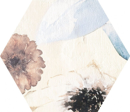 Декор D- Mild Garden Hex 22,1x19,2 Tubadzin матовый керамический