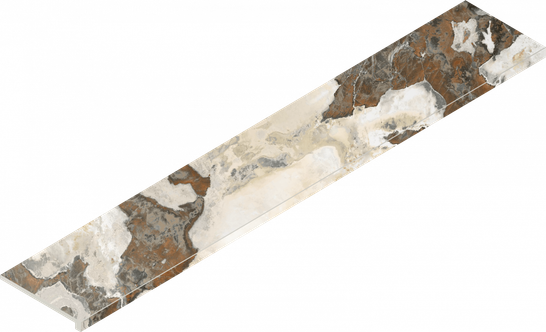 Ступень угловая Magma Dover Tiger Scal.160 Ang. Dx Cer 33x160 керамогранит патинированная Italon 620070002992