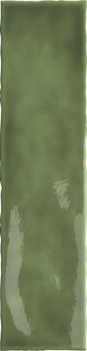 Настенная плитка Fez Green 7.5х30 Vilar Albaro глянцевая керамическая 928732