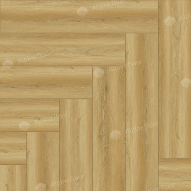 SPC ламинат Alpine Floor Дуб Поллукс 43 класс 600х125х4 мм (каменно-полимерный) ECO13-28