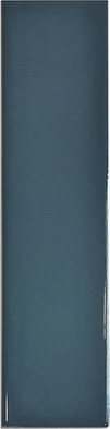 Настенная плитка Monte Blue 10x40 Decocer глянцевая керамическая С0005605