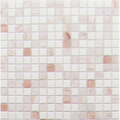 Мозаика DE604(m) Mix 1 20x20 стекло 32.7x32.7