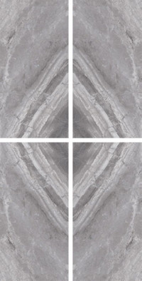 Панно Cerdomus Supr.B.Match Grey.Rl S/4 60x120 полированное керамогранит