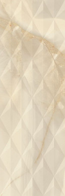 Настенная плитка Kerasol Acropolis Rombus Marfil Rectificado 30x90 глянцевая керамическая