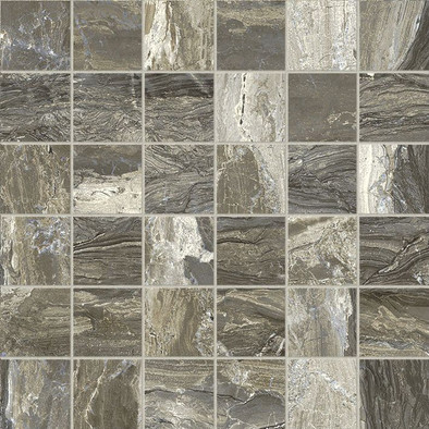 Декор Mosaico Taupe Lux чип 3x3 31.5x31.5 полированный керамогранит