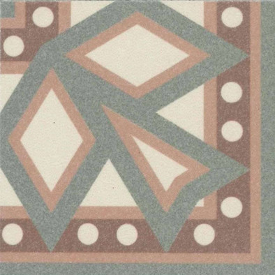 Декор Bel Histoire Lus Coin 7,5x7,5 см Revoir Paris керамогранит матовый VVS1515_068