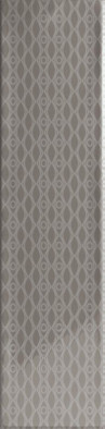 Декор Decor Dark Grey 7.5x30 глянцевая керамический