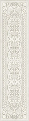 Настенная плитка Uptown White Toki 7.4x29.75 матовая керамическая