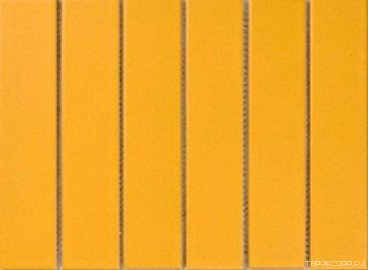Мозаика Porcelain mosaic Mosaic 4.5x19.5 Y45P809 Желтая матовая керамогранит 19.5х28.8 см чип 45х195 мм
