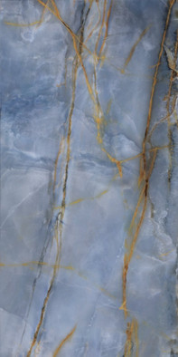 Керамогранит Enigma 17547 Полированный Синий Ректификат 60x120 Meissen универсальная плитка