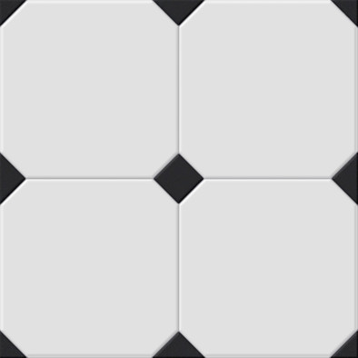 Керамогранит Betera Black-White 58х58 El Molino матовый напольная плитка 00000086134