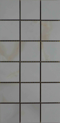 Мозаика Mk.Rosa Portogallo 15х30 керамика Eletto Ceramica матовая чип 50х50 мм, серый