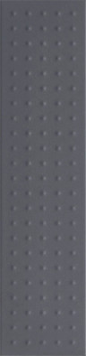 Керамогранит Regolo Domino 100 Textured Ardesia 7.5х30 Appiani матовый, рельефный (рустикальный) настенная плитка DOM 7543