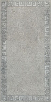 Декор 261102 Greek Cassettone Grigio 40x80 матовый керамогранит