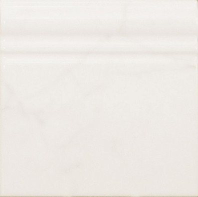 Плинтус Carrara Skirting 15x15 глянцевый керамический фото Плинтус Carrara Skirting 15x15 глянцевый керамический
