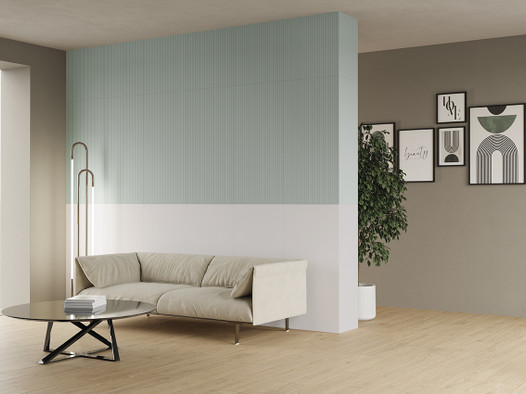 Керамогранит Cotto Petrus Anni 70 Fondo Bianco 60х120 матовый универсальная плитка СП1269