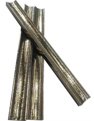 Мозаика Orro Mosaic Lava Golden Stick камень 3х30 см рельефная золотой-oro-gold