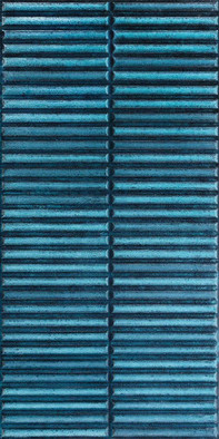 Настенная плитка Homey Stripes Blue Glossy 30x60 Piemme глянцевая, рельефная (структурированная) керамическая 5232