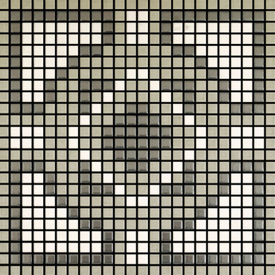 Мозаика Memoria Luce MEMOG02 керамика 30х30 см Appiani матовая чип 12х12 мм, бежевый, белый, серый