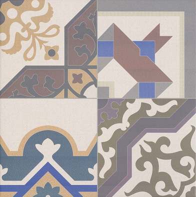 Керамогранит Realonda Patchwork 44,2x44,2 универсальный матовый