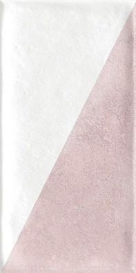 Настенная плитка Rabari Rosa 10x20 глянцевая керамическая