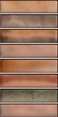 Настенная плитка Borealis Garnet 15х30 El Barco глянцевая, рельефная (структурированная) керамическая 78803685