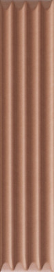 Настенная плитка Up Cannettato Avana Matte 5x25 La Fabbrica матовая, рельефная (структурированная) керамическая 192125