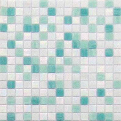 Мозаика Salvia(m) Mix 1 20x20 стекло 32.7x32.7