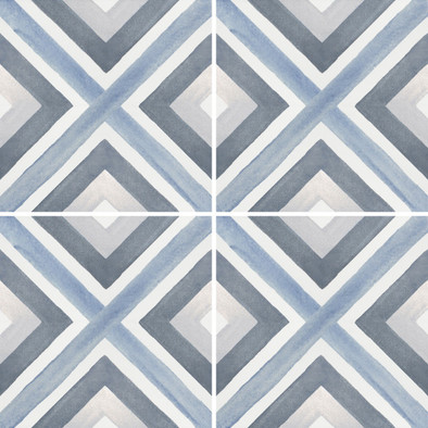 Керамогранит Artisan Blue 19.8х19.8 Decocer матовый универсальная плитка С0005813