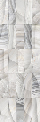 Настенная плитка TWU12RLA14R глянцевая рельефная Riola 246х740х9 Almaceramica керамическая 