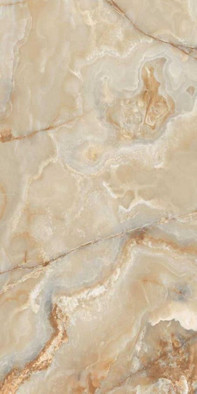 Керамогранит Onyx and More Golden Onyx Sat 6 mm 120x280 R сатинированный фото Керамогранит Onyx and More Golden Onyx Sat 6 mm 120x280 R сатинированный