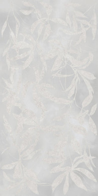 Керамогранит K958008R0001VTER ArtWall Цветы Серый Матовый Ректификат 60х120 Vitra настенная плитка