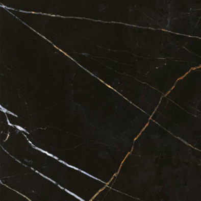 Напольная плитка Black and Gold Floor 42x42 глянцевая керамическая