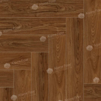 SPC ламинат Alpine Floor ECO 22-5 МС Орех Нойер Nut 43 класс 600х125х4 мм (каменно-полимерный) с фаской