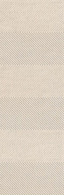 Настенная плитка Ground Light Twist Ductile 30x90 Living Ceramics матовая, рельефная (структурированная) керамическая LV10154