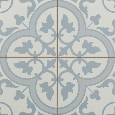Керамогранит Ledbury Powder Blue Pre-cut 45x45 Etili Seramik матовый напольный