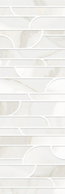 Настенная плитка Okami Bianco 30х90 Azulev матовая керамическая 76700