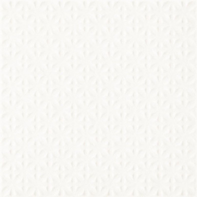 Керамогранит Gammo Bialy/Bianco Struktura 19.8x19.8 матовый