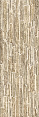 Настенная плитка TWA11ROK414 рельефная Rocko  200х600х7,5 Almaceramica глянцевая керамическая