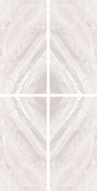 Панно Cerdomus Supr.B.Match Ivory Lev S/4 60x120 полированное керамогранит