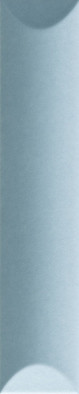 Настенная плитка Cuscino Blue Matte 5x25 La Fabbrica Up матовая керамическая 192107