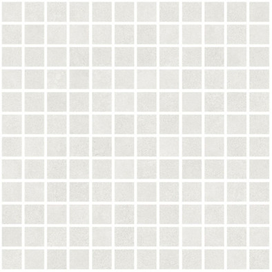 Мозаика Living Ceramics Floss Mosaic Bone Anti-Slip 30x30 керамогранит чип 25х25 мм, белый, серый LV11419
