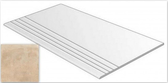 Ступень фронтальная Laverton Peldano Beige 60x60 керамогранит
