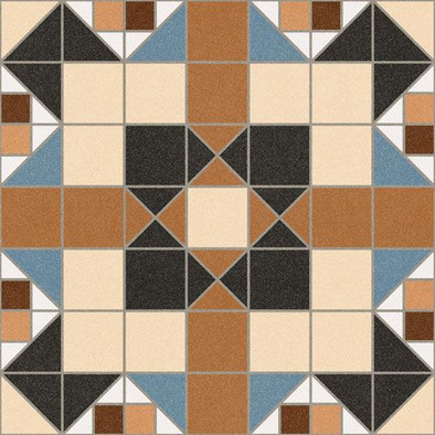 Напольная плитка Merton Marron керамическая