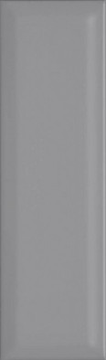 Настенная плитка 9015 Аккорд Серый Тёмный грань 8.5x28.5 Kerama Marazzi глянцевая керамическая