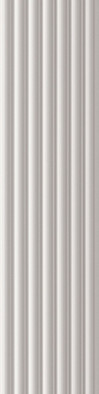 Настенная плитка Pli Bianco 10x40 41ZERO42 глянцевая керамическая 4101016