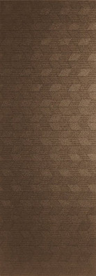 Настенная плитка Rev. Pearl Copper Chevron 31.6x90 матовая керамическая