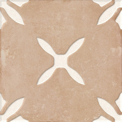 Керамогранит Pangea Clay Flower Lt 22.3x22.3 Harmony матовый универсальная плитка 3386040802