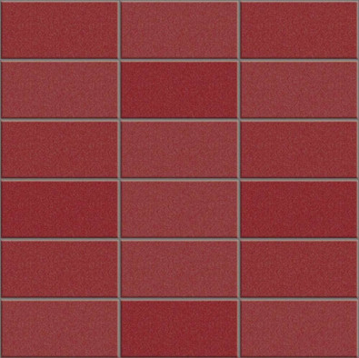 Мозаика Anthologhia Camelia керамика 30х30 см Appiani полуглянцевая чип 50х100 мм, красный MOS 2005
